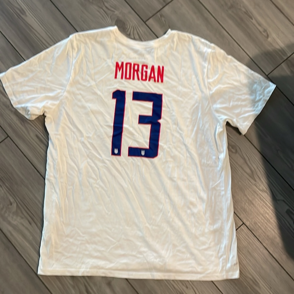 Alex Morgan USA soccer shirt